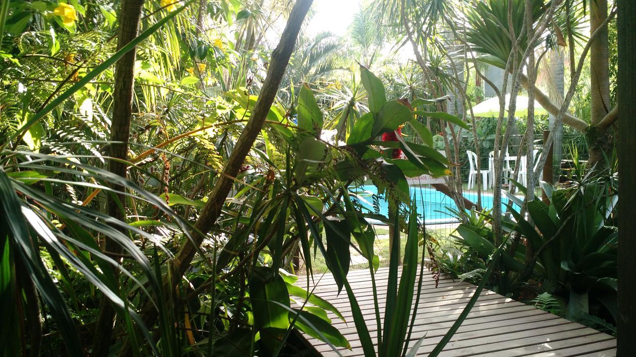 Pousada Além do Jardim Praia do Rosa Exterior foto