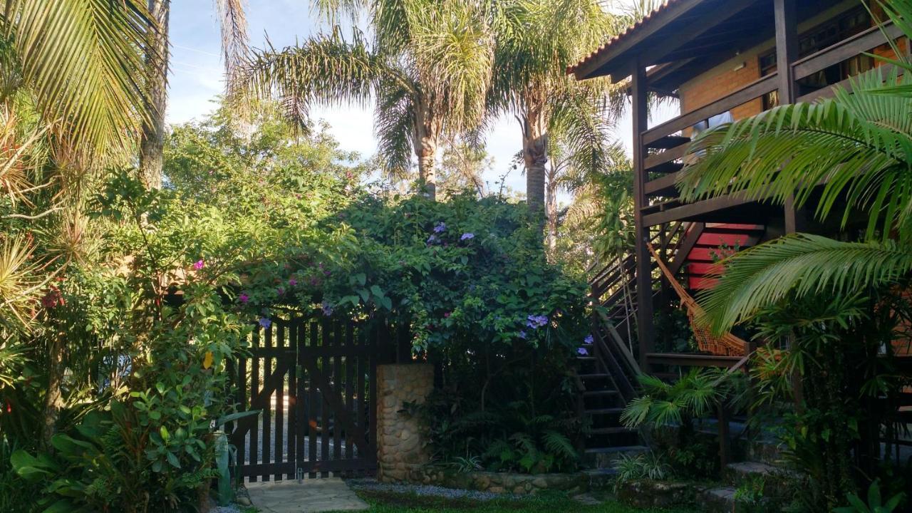 Pousada Além do Jardim Praia do Rosa Exterior foto