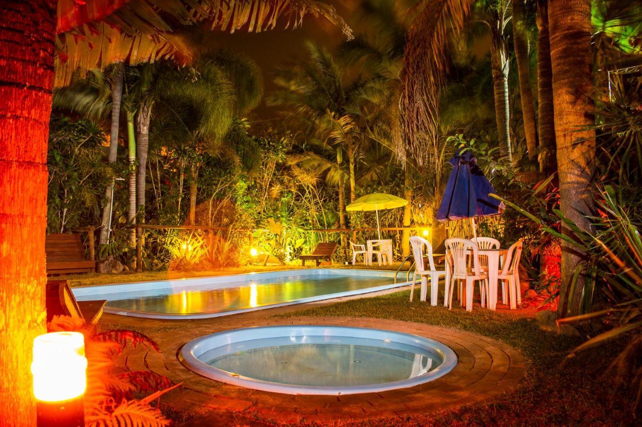 Pousada Além do Jardim Praia do Rosa Exterior foto